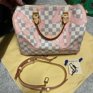 Authentic Louis Vuitton Speedy Limited Edition Damier Tahitienne 30